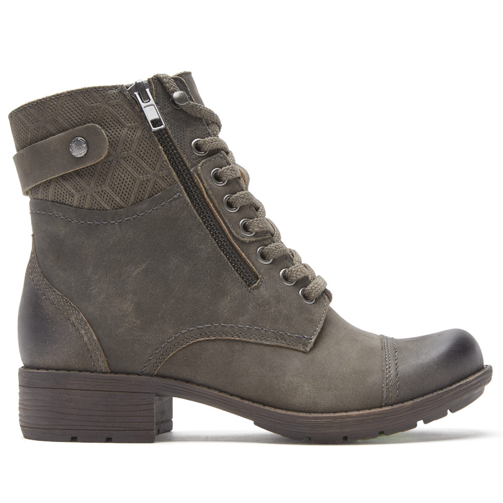 Rockport Boots For Womens Grey - Cobb Hill Alessia Bethany 2 - OT5429013